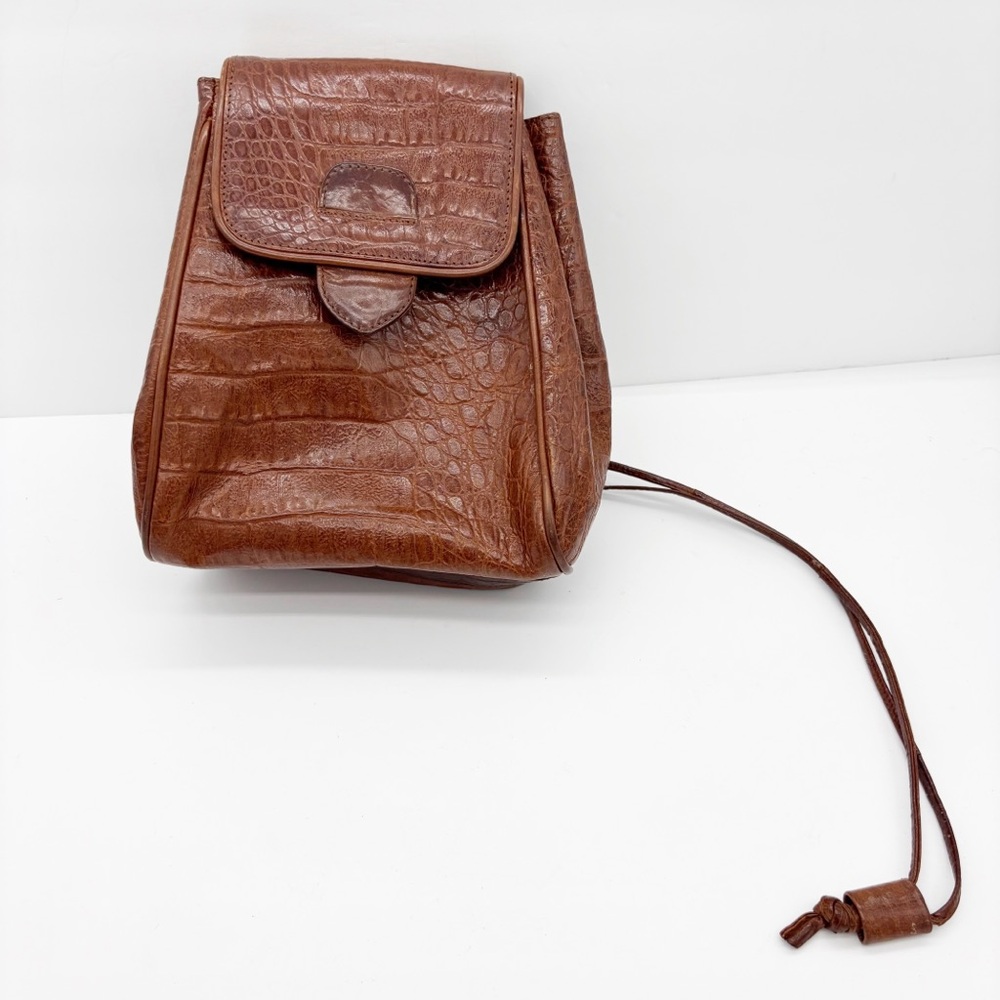 Vintage Italian Leather Plymouth Bag
